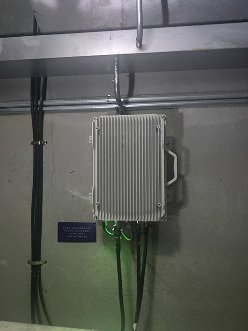  加茂镇电力管廊覆盖漏缆方式案例